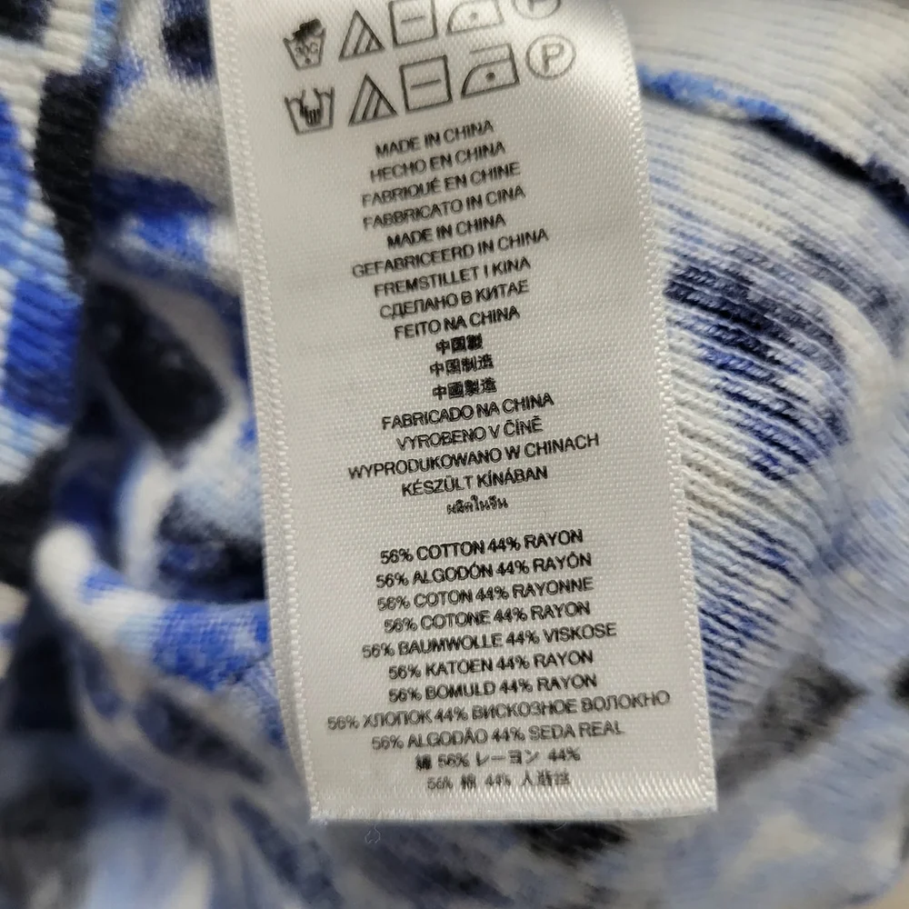 Michael Kors Long-Sleeves Cotton Rayon Top Size Medium Women Excellent Condition - Picture 6 of 6